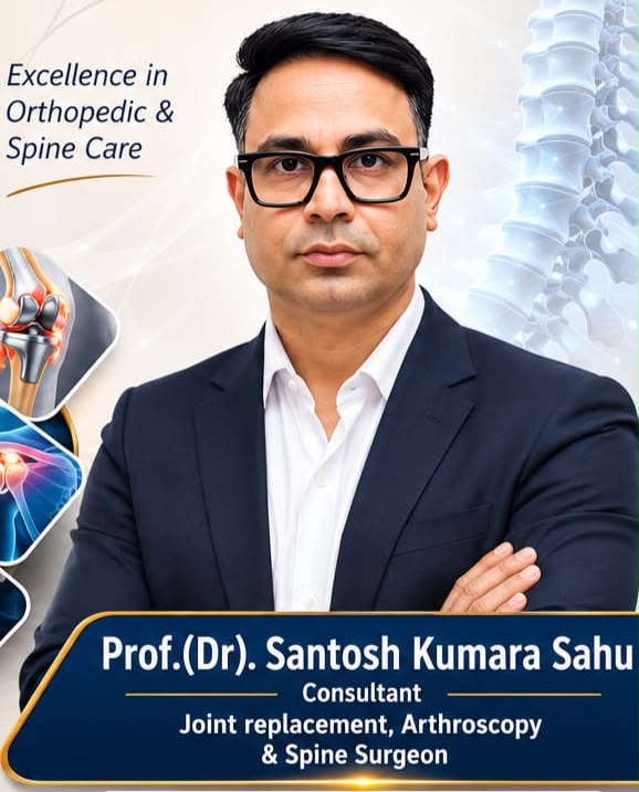Dr. Santosh Kumara Sahu, Professor of Orthopaedics